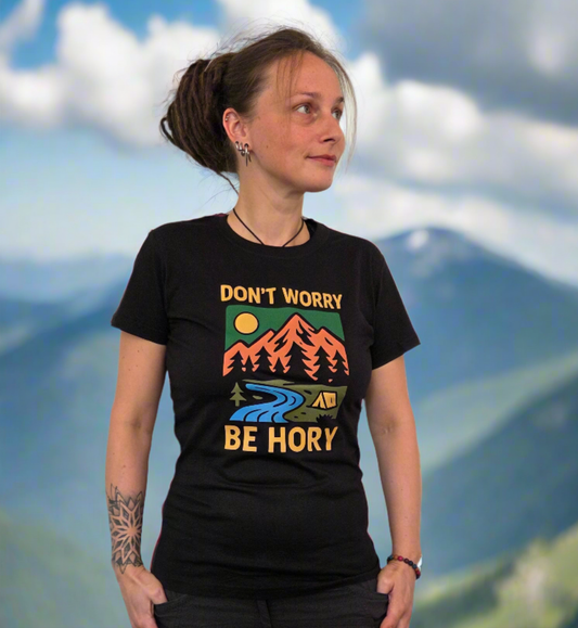 Dámské tričko - Don´t worry be hory - Summer