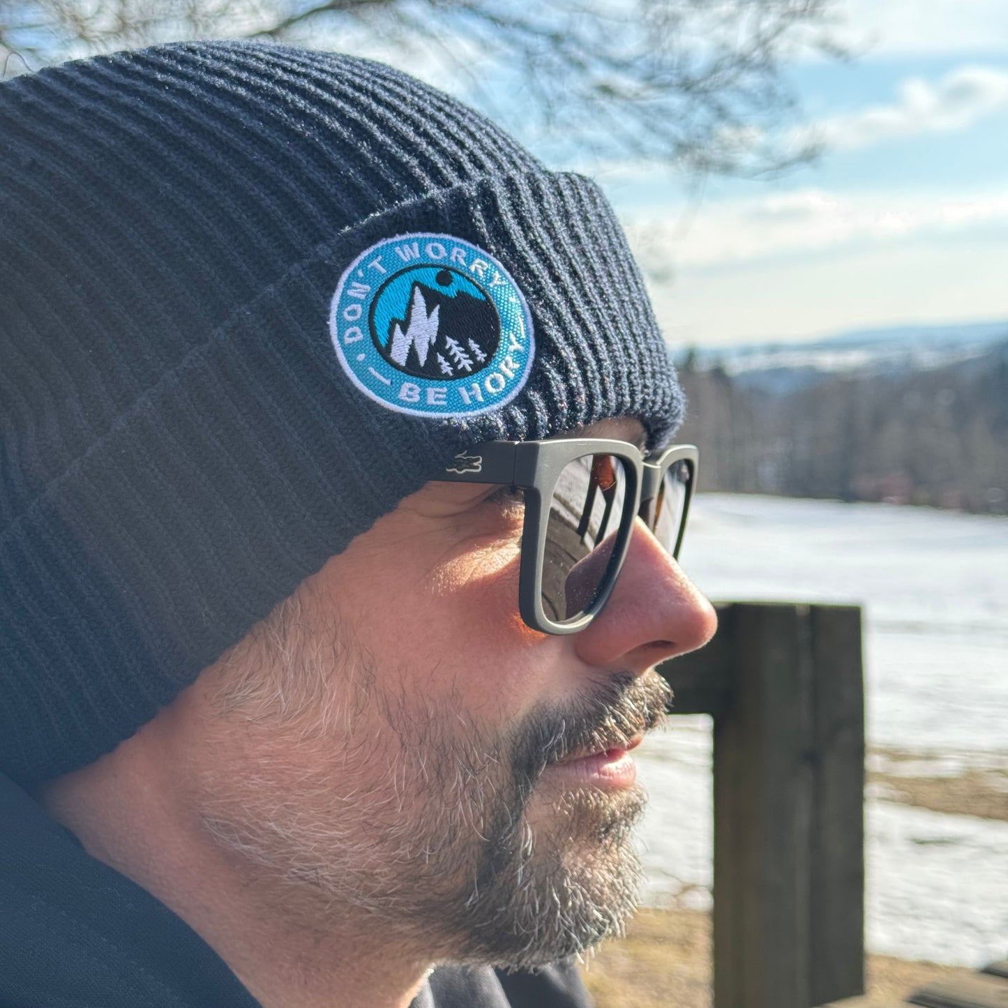 Zimní čepice - Don't worry, be hory®