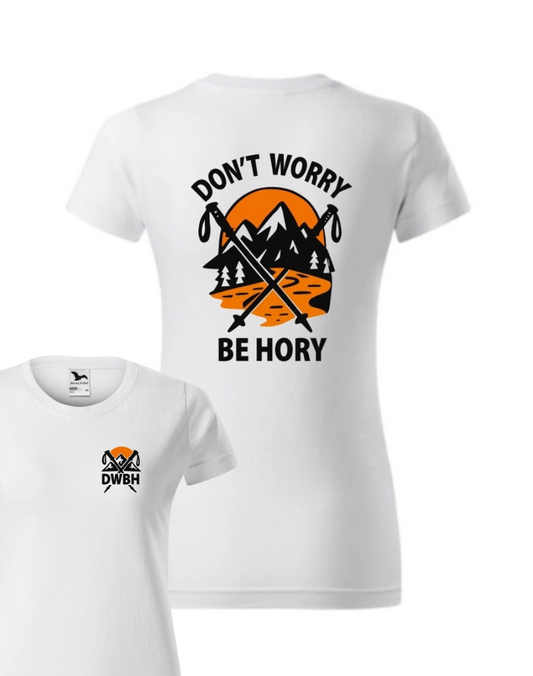 Dámské tričko - Don’t worry, be hory® - Samurai