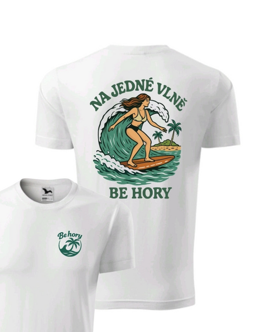 Unisex tričko - Na jedné vlně