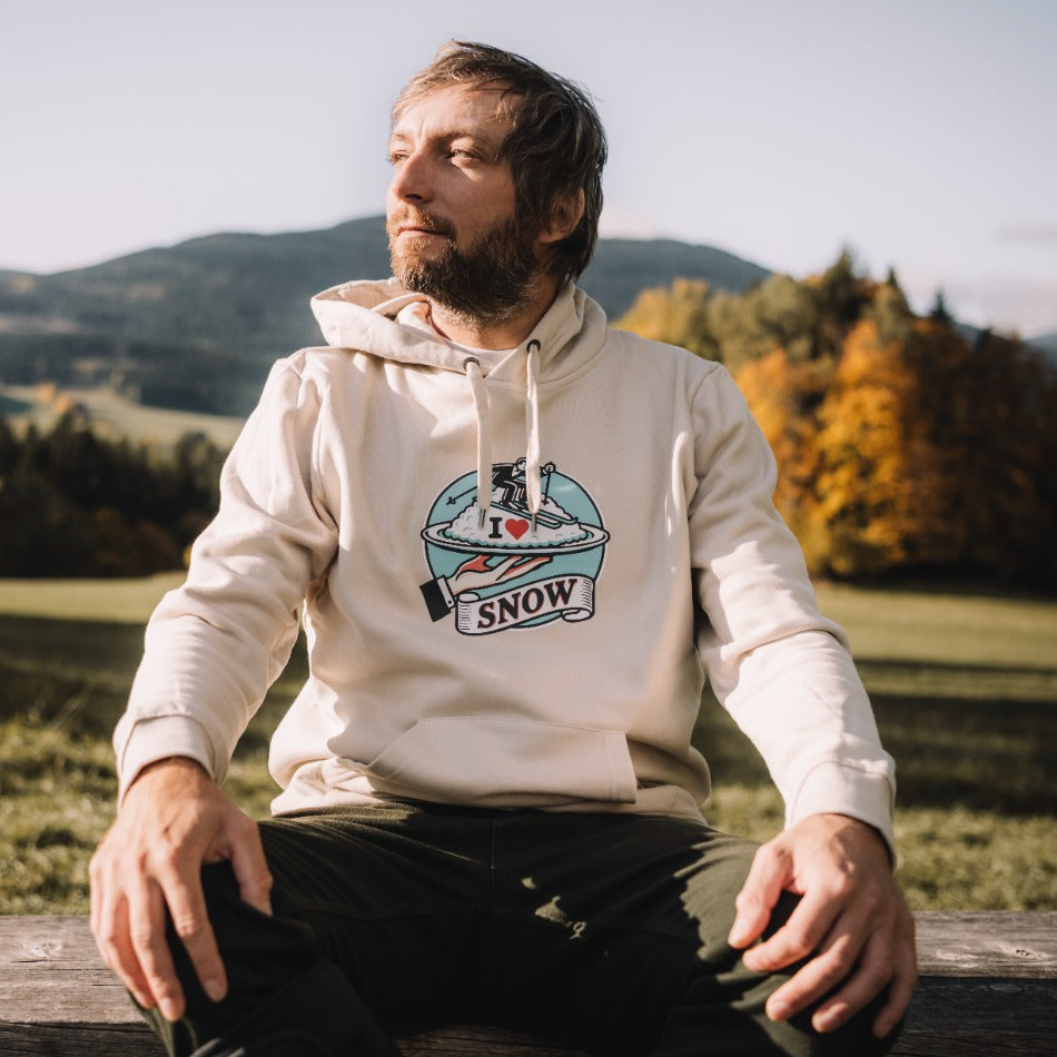 Pánská mikina - I love snow