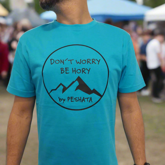 Pánské tričko Don´t worry be hory by Peshata