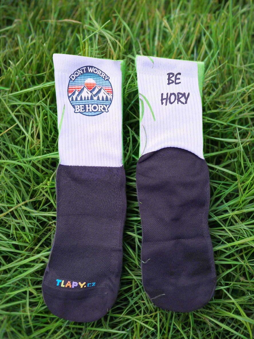 Ponožky Don't worry be hory 2