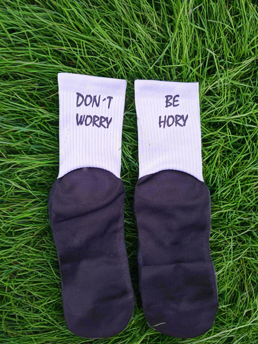 Ponožky Don't worry be hory 2