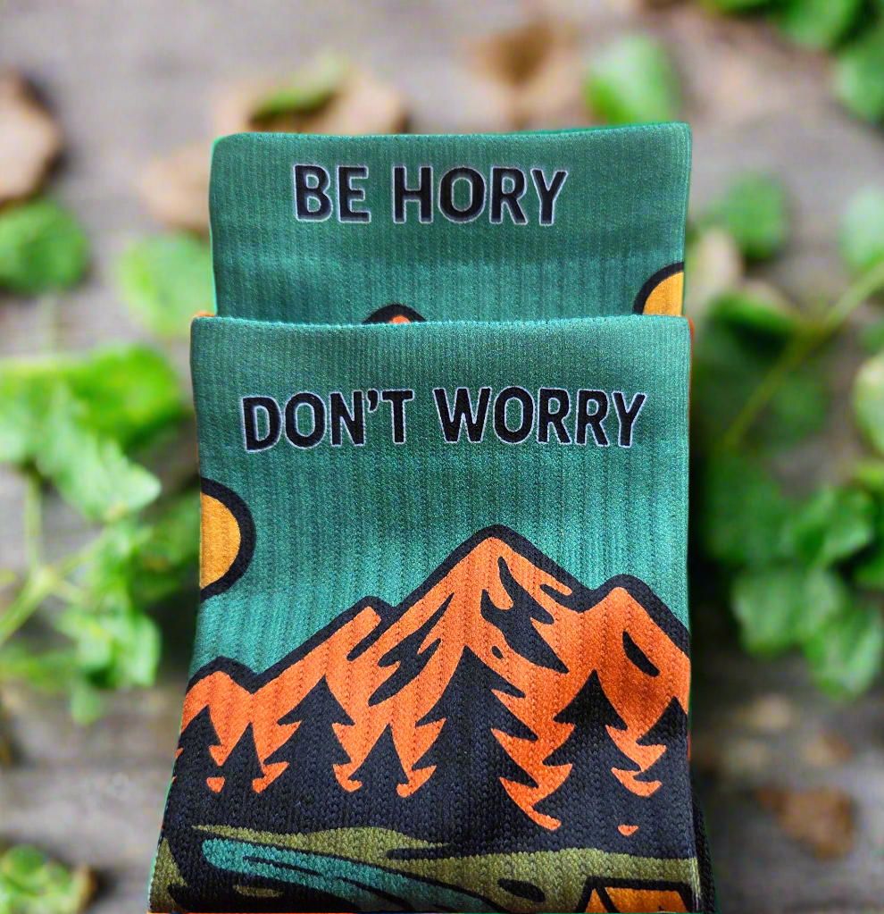 Ponožky Don't worry be hory