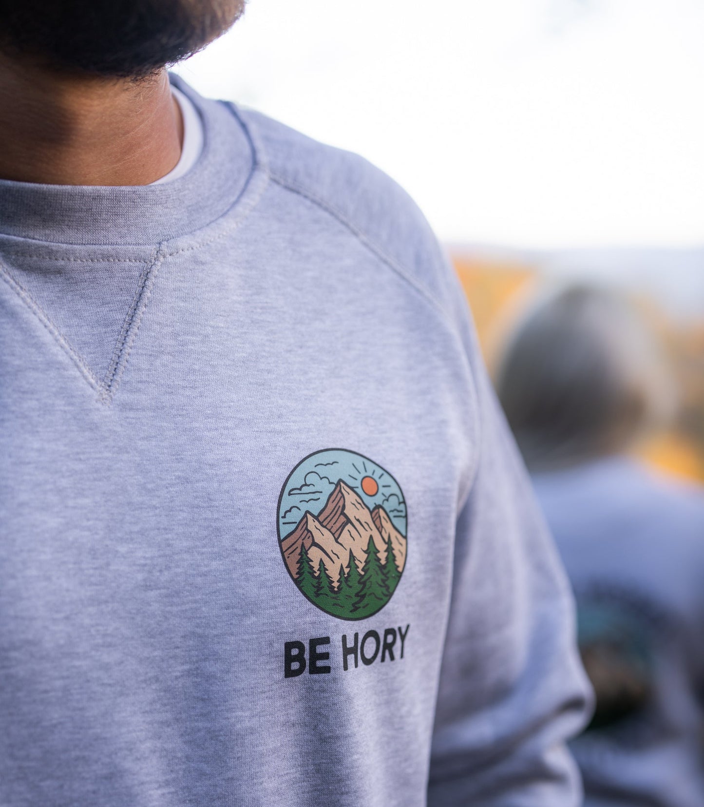 Pánská mikina - Don't worry be hory planet