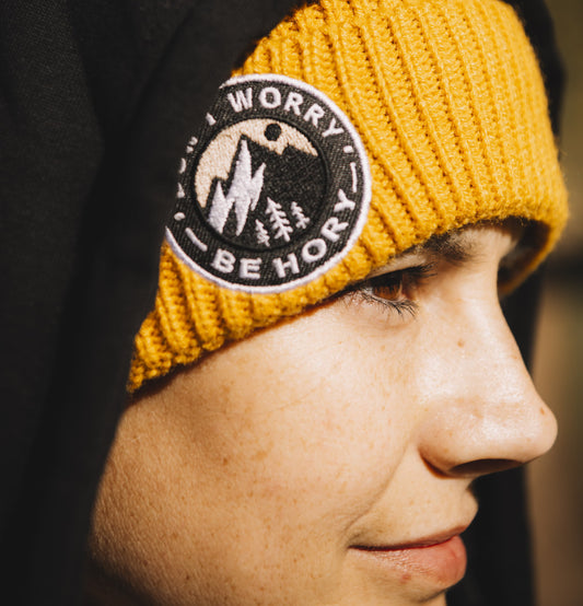 Zimní čepice - Don't worry, be hory®