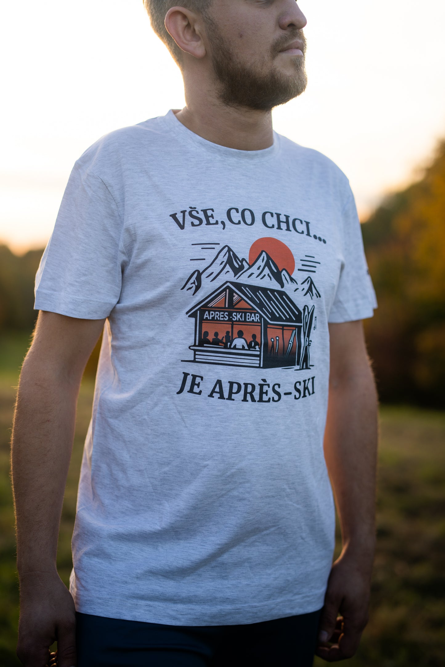 Pánské tričko - Vše co chci je Aprè-ski