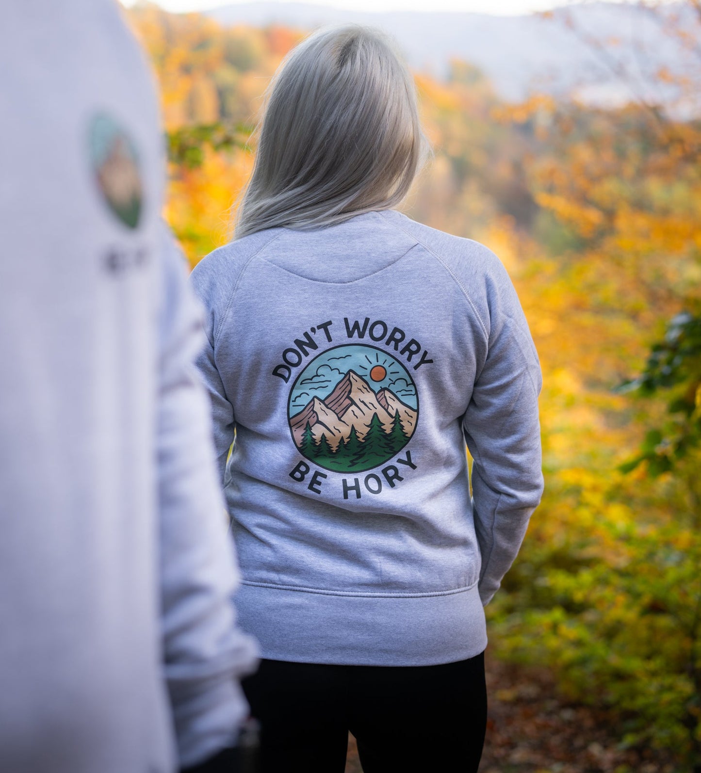 Dámská mikina - Don't worry be hory planet