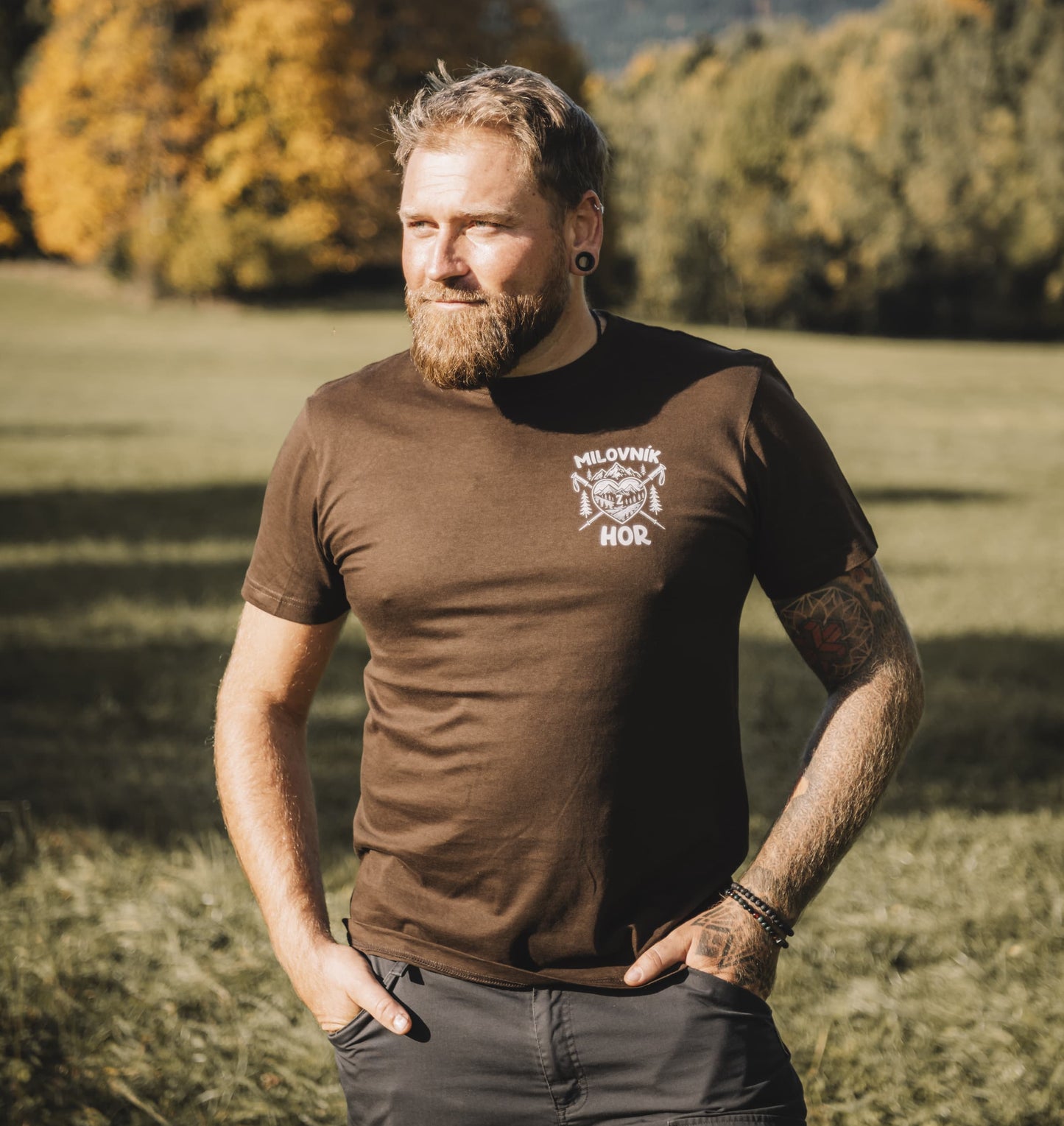 Pánské tričko - Milovník (z) hor