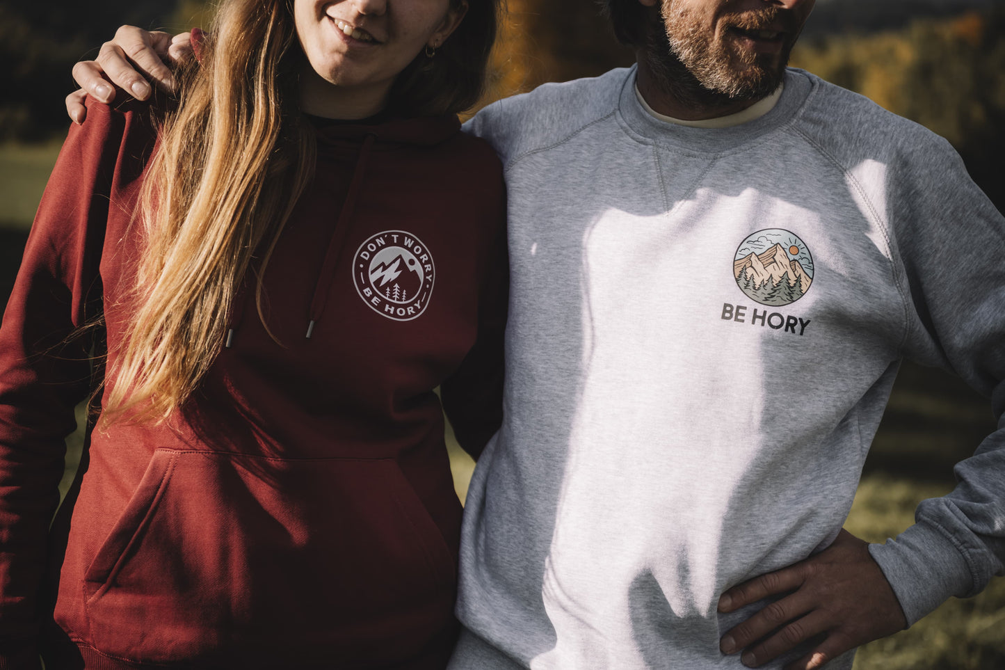 Pánská mikina - Don't worry be hory planet