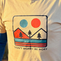 Don't worry be hory® Východ slunce – Pánské tričko