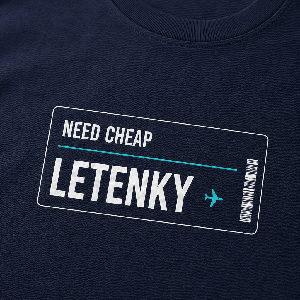 Need Cheap Letenky – Dámské cestovatelské tričko