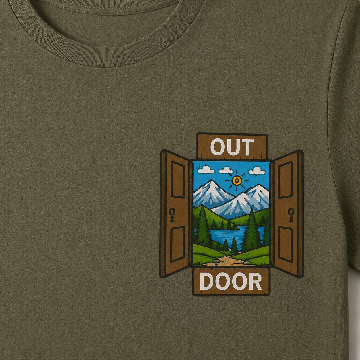 Out Door - Pánské outdoor tričko