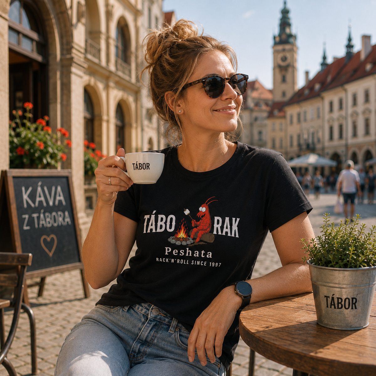 Tábo rak Peshata – Dámské tričko