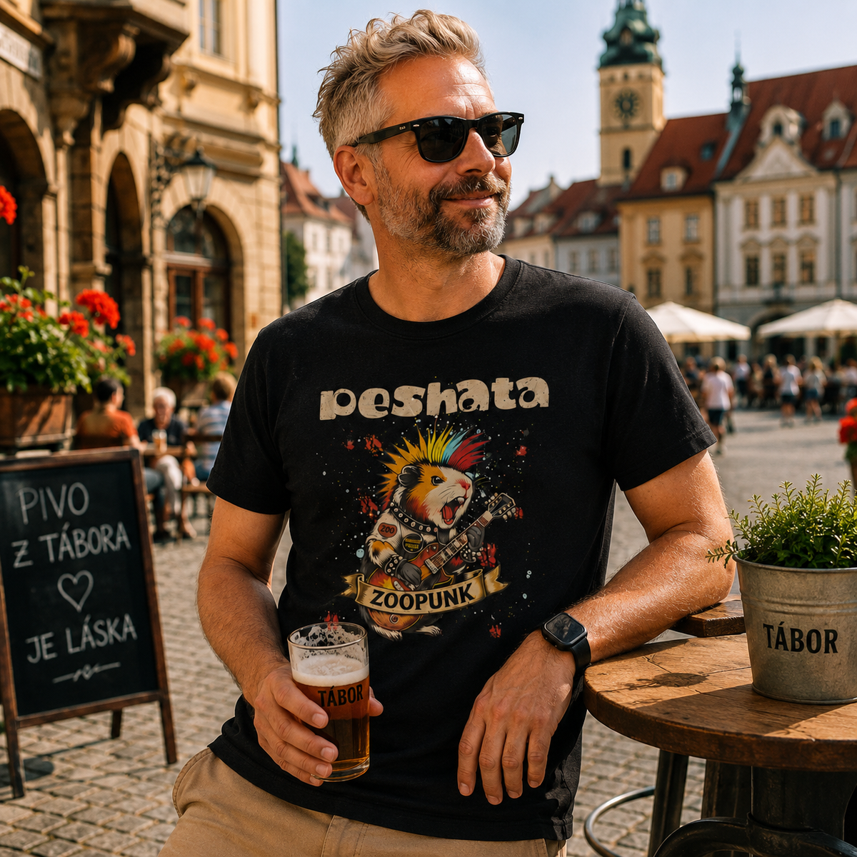 Peshata Zoopunk – Pánské tričko