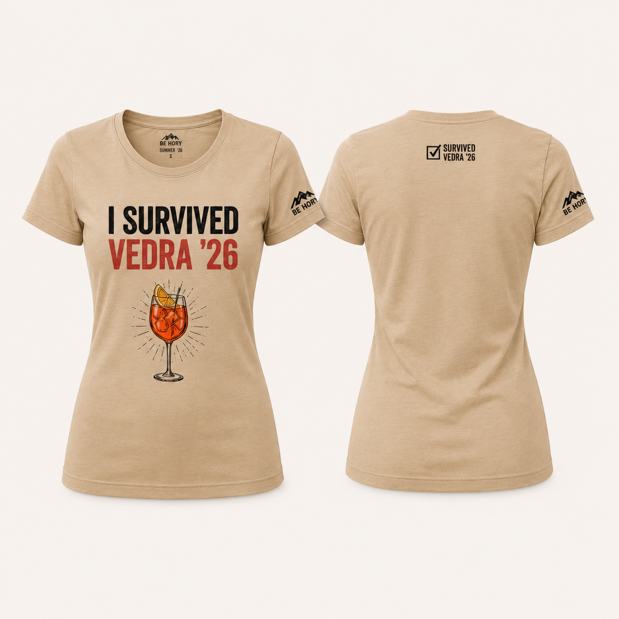 I survived Vedra 26 - Dámské tričko