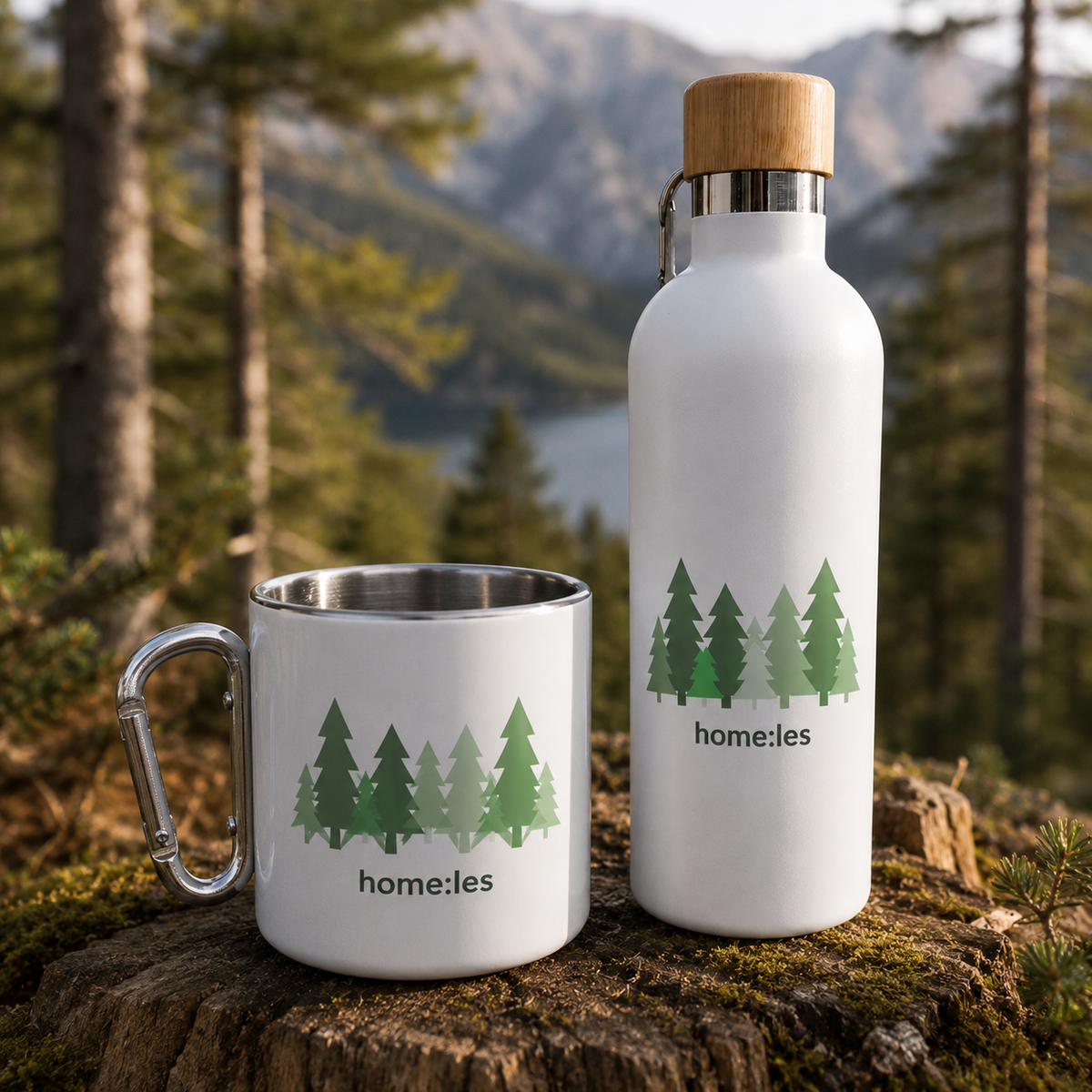 Home: les® – Plecháček s karabinou