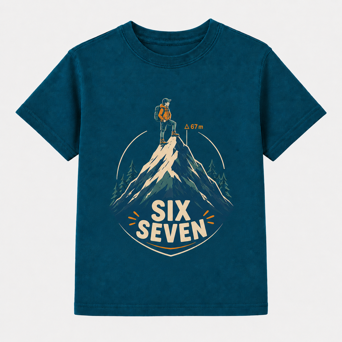 Six seven – Dětské tričko z bio bavlny