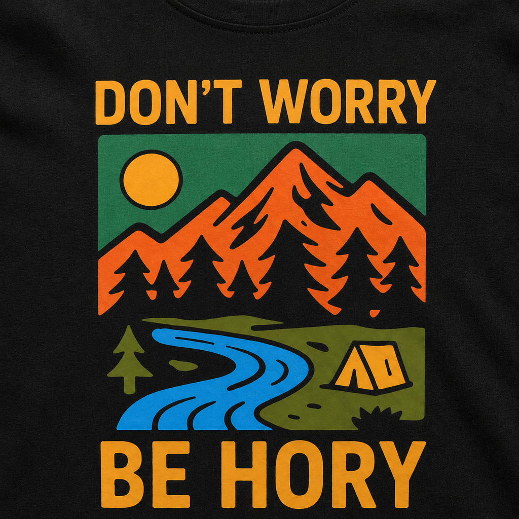 Don't worry be hory® Summer – Dámské tričko