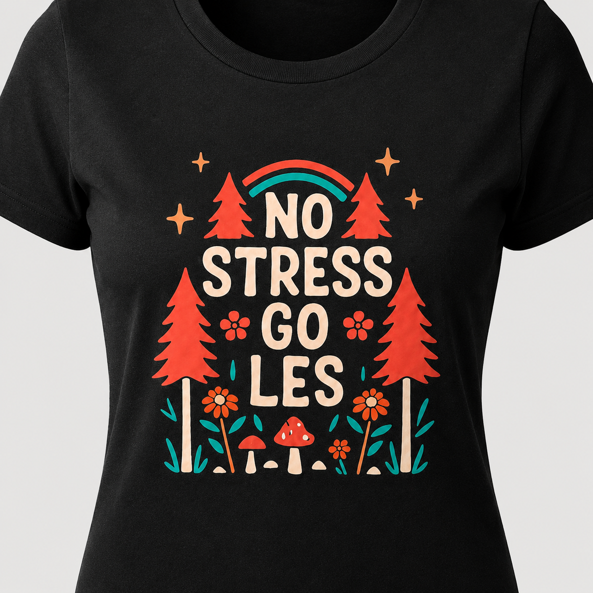 No stress go les – Dámské tričko