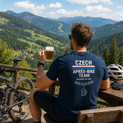 Czech Après-bike Team - Pánské tričko