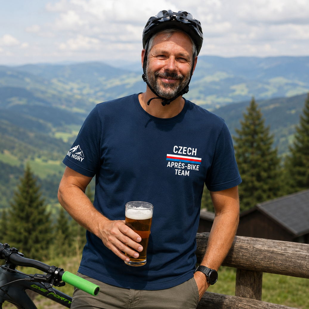 Czech Après-bike Team – Pánské tričko