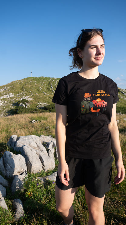 Dámské tričko - Jsem horalka