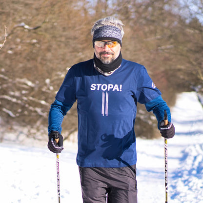 Pánské tričko - Stopa! Díky.