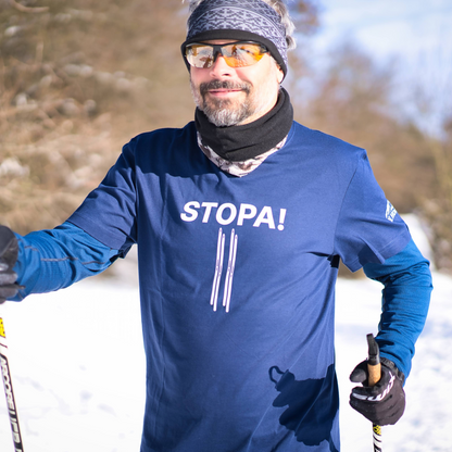 Pánské tričko - Stopa! Díky.