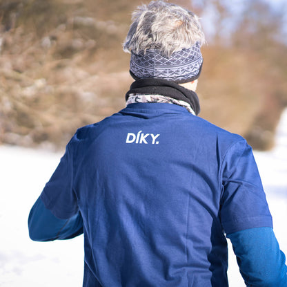 Pánské tričko - Stopa! Díky.