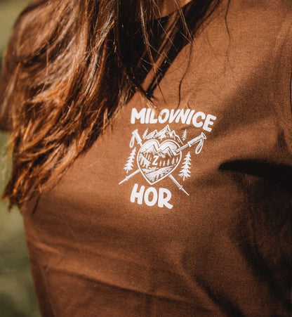 Dámské tričko - Milovnice (z) hor