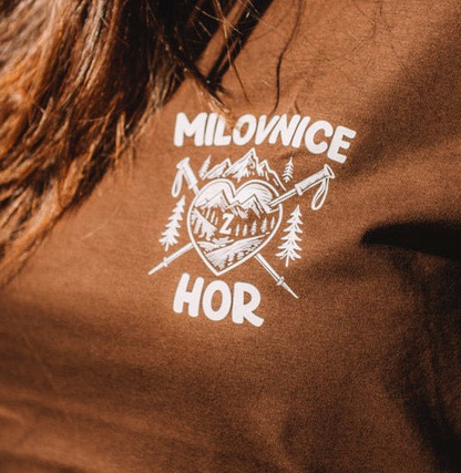 Dámské tričko - Milovnice (z) hor