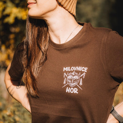 Dámské tričko - Milovnice (z) hor