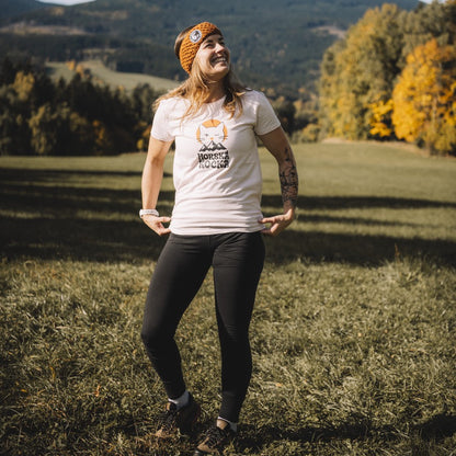 Dámské tričko z bio bavlny - Horská kočka