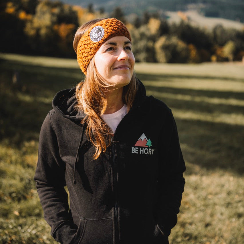 No stress go les – Dámská mikina na zip s kapucí