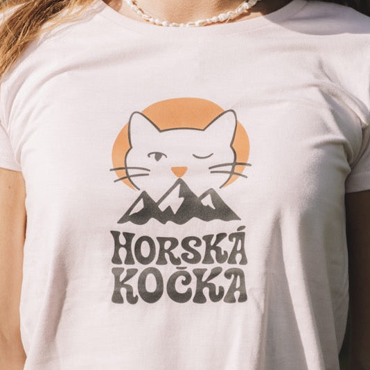 Horská kočka® – Dámské bio tričko