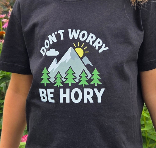 Dětské tričko Don´t worry be hory