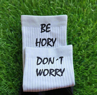 Ponožky Don't worry be hory 2