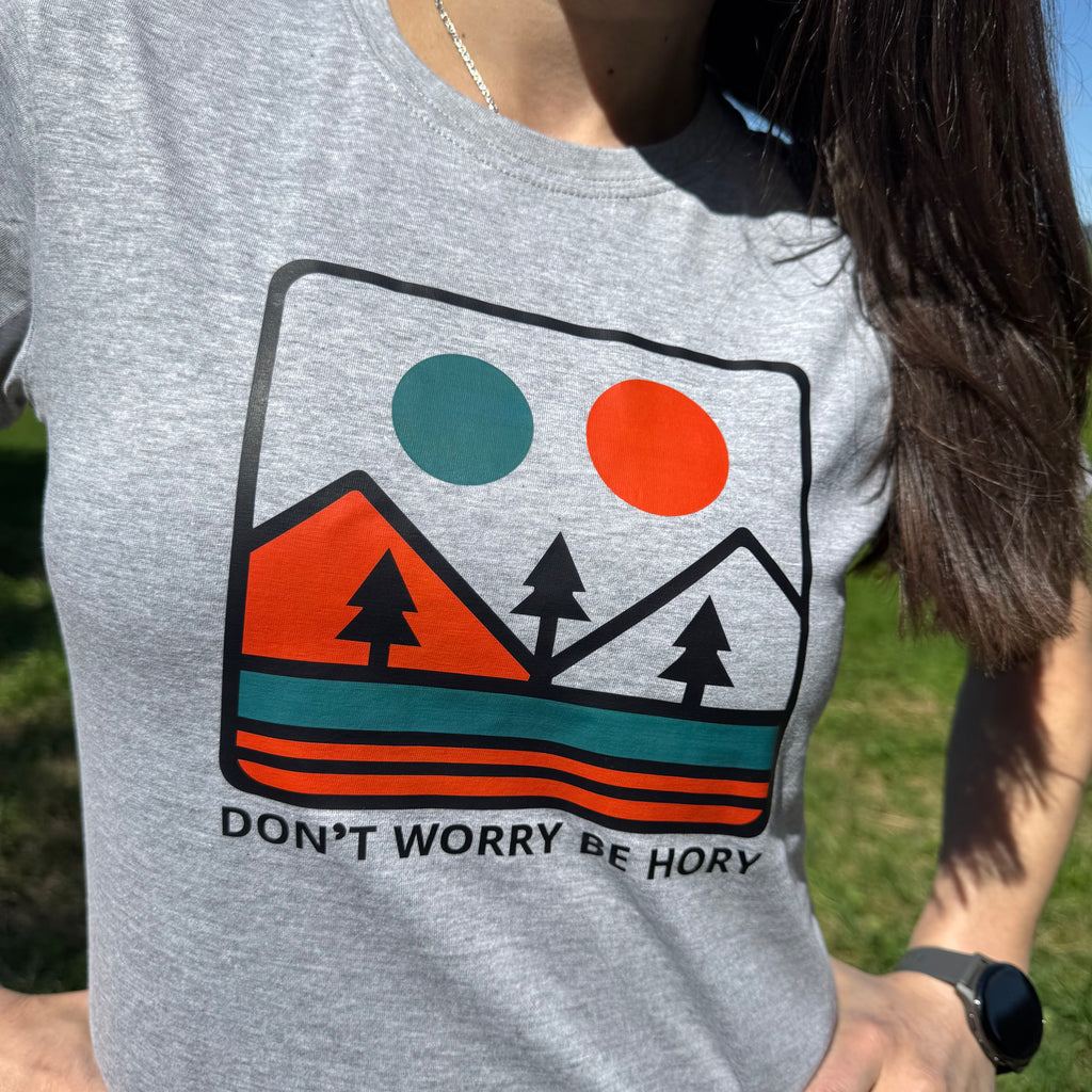 Don't worry be hory® Východ slunce – Dámské tričko