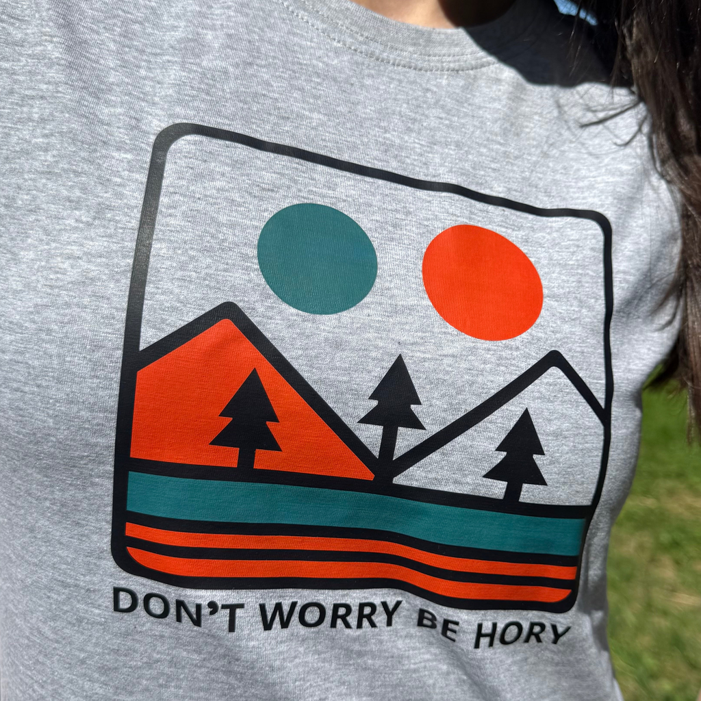 Don't worry be hory® Východ slunce – Dámské tričko