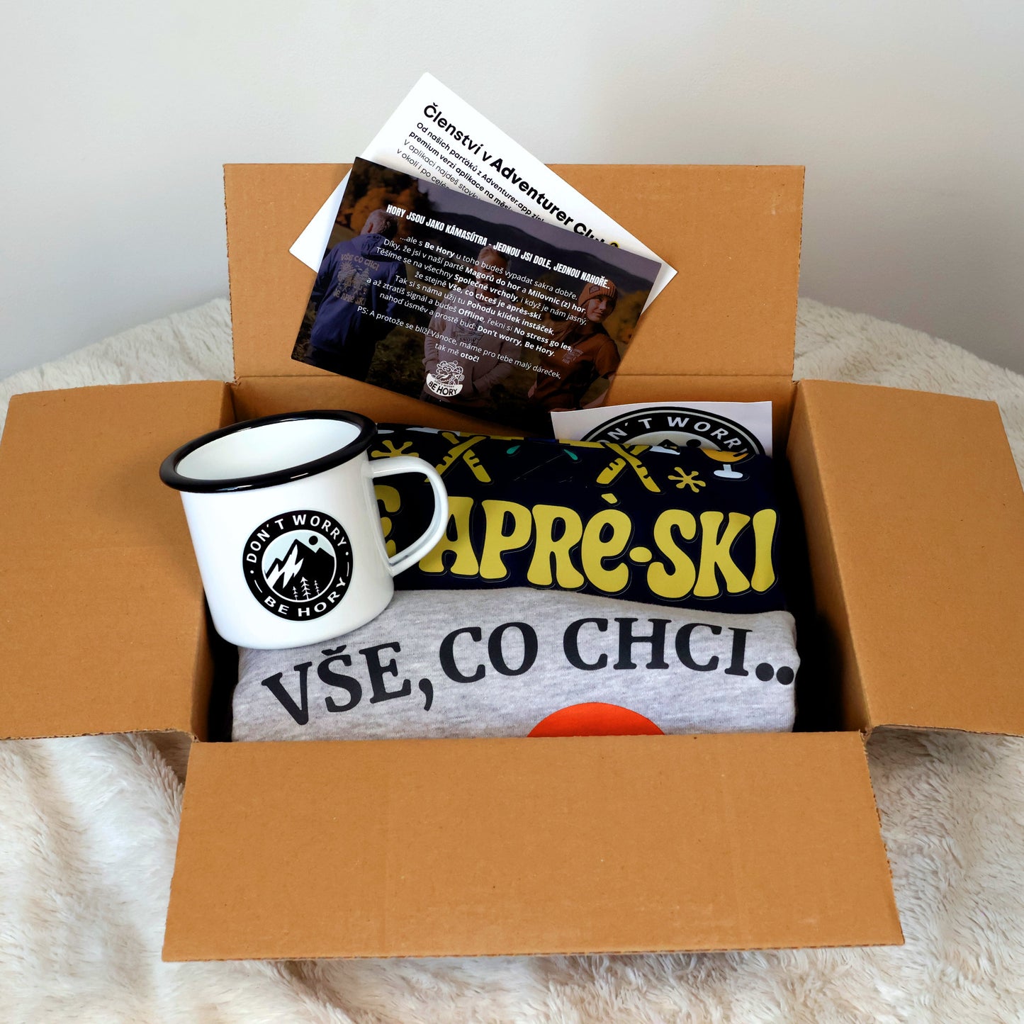 Vánoční dárková sada - Párty na horách pánské Deluxe