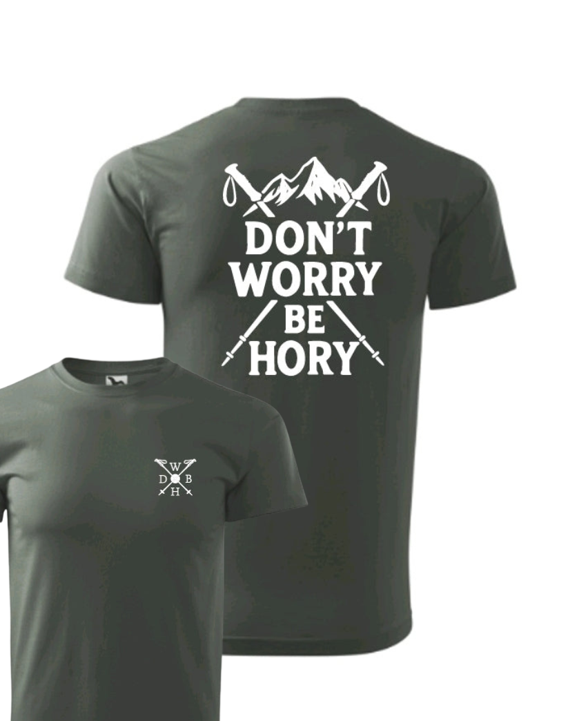 Don't worry be hory® Samurai – Pánské tričko