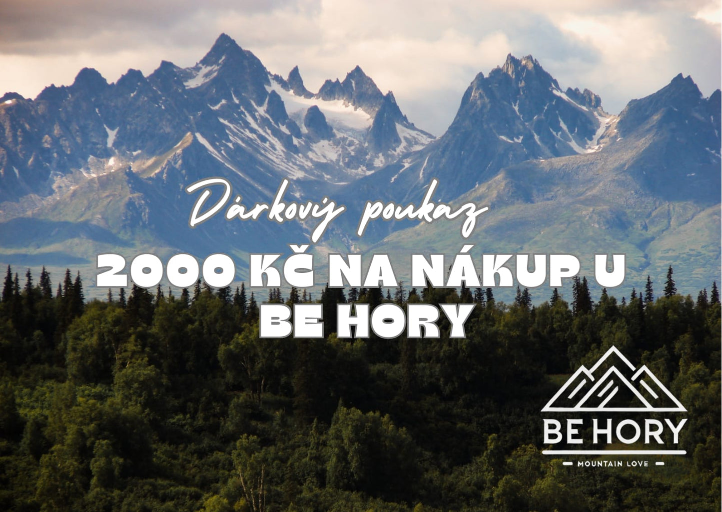Dárková karta BE HORY