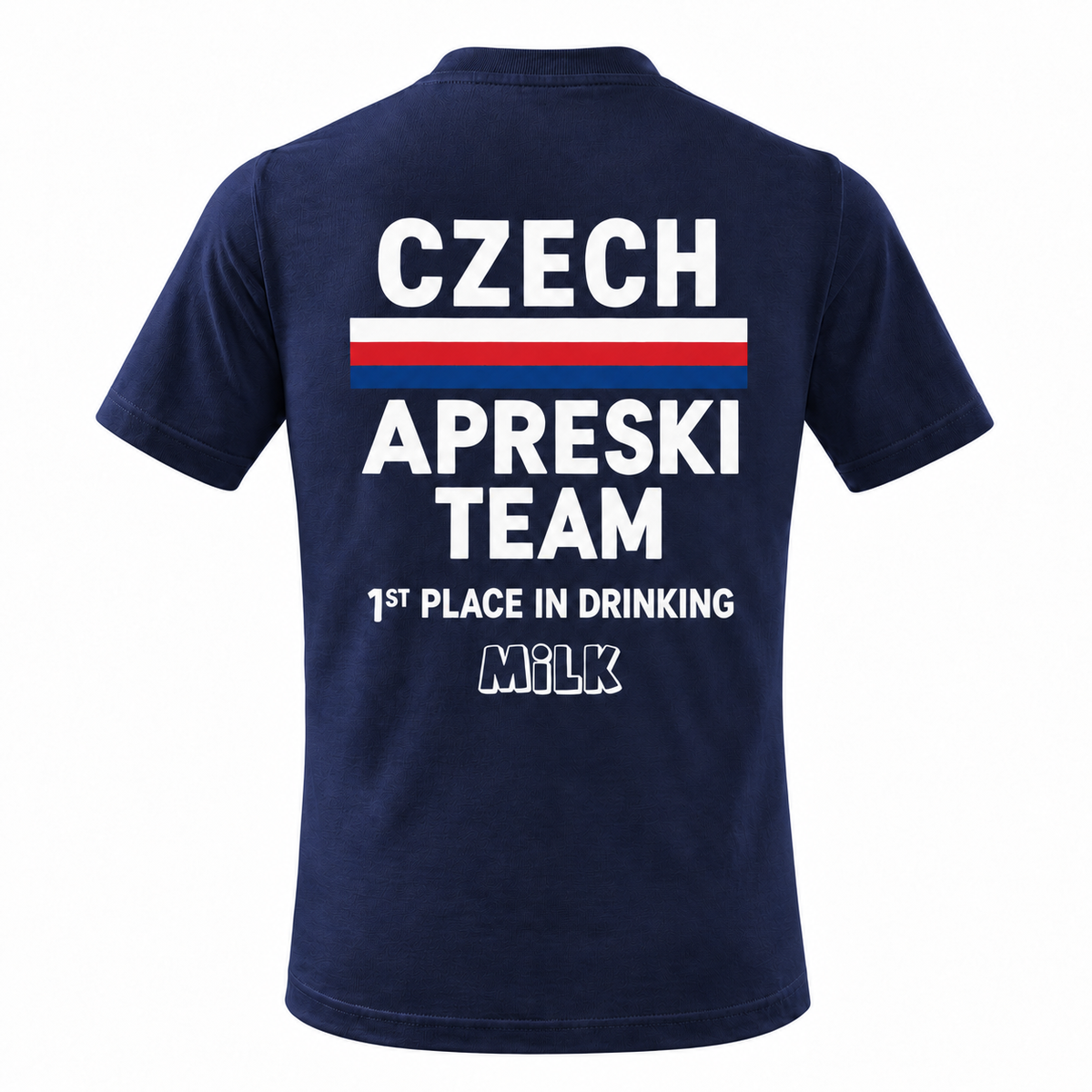 Dětské tričko Pánské tričko - Czech Aprèski Team modré