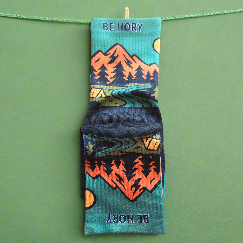 Don't worry be hory® – Funkční outdoor ponožky