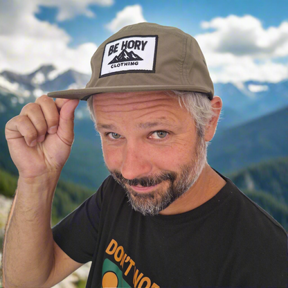 Outdoorová kšiltovka Be Hory olivová