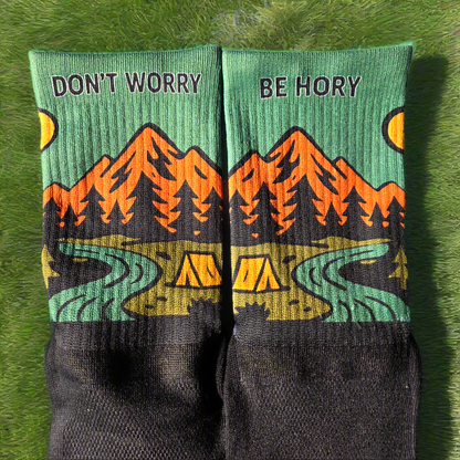 Ponožky Don't worry be hory