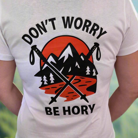 Don't worry be hory® Samurai – Dámské tričko