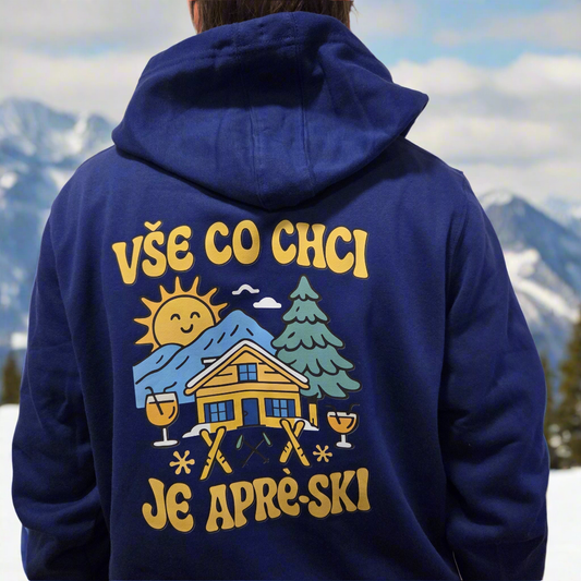 Pánská mikina - Vše co chci je Aprè-ski